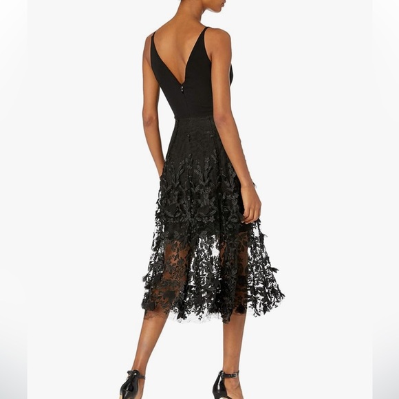 Dress The Population Black Floral Dress - Picture 2 of 7